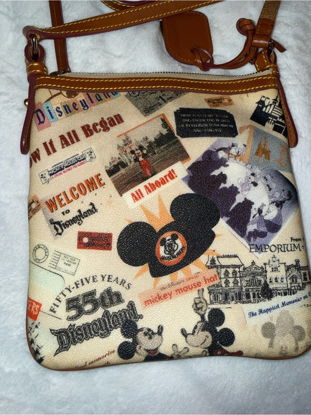 Disney Dooney & Bourke Disneyland 55th Anniversary Crossbody Bag - Picture 11 of 11
